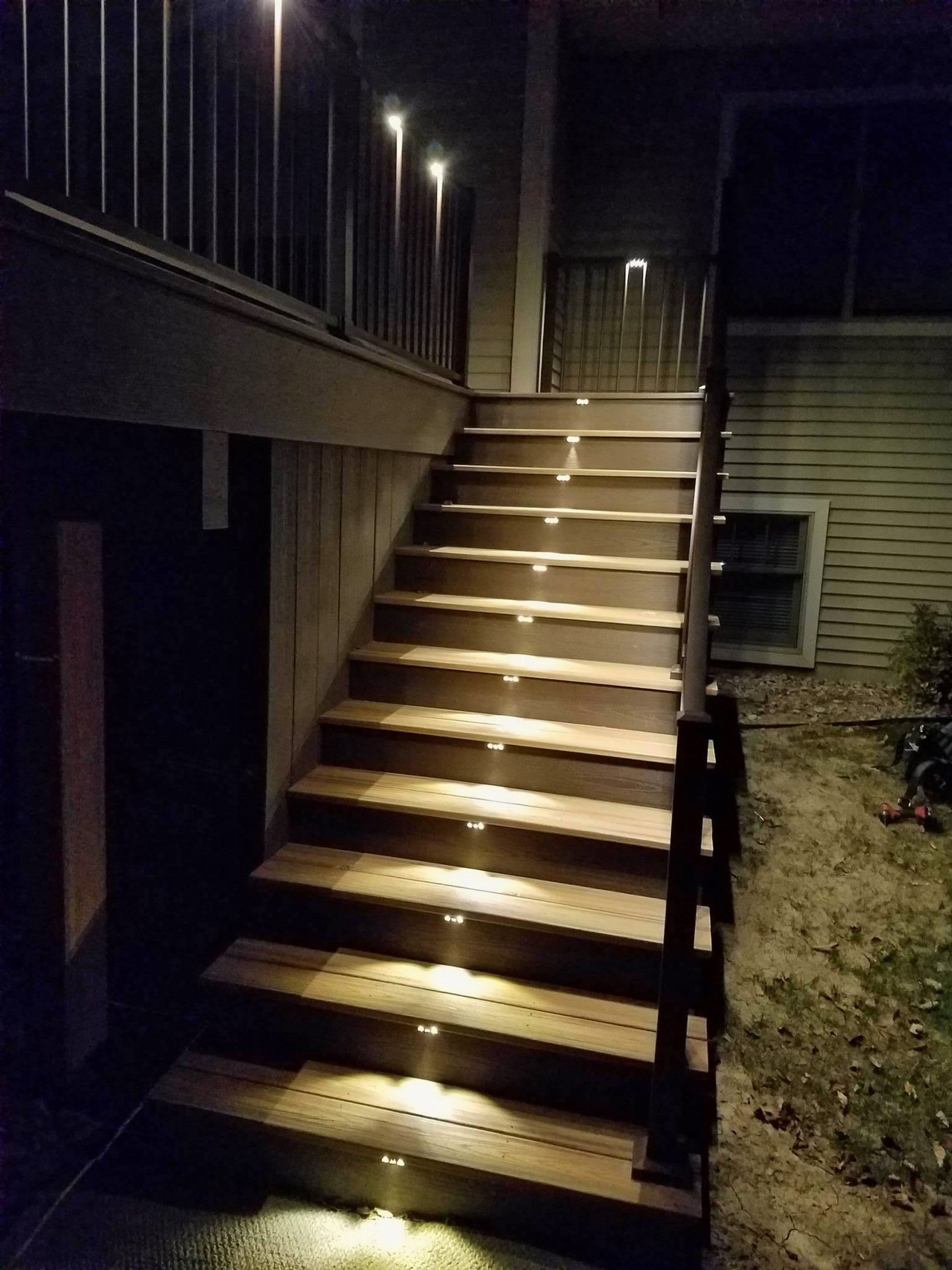 madison wi deck builders and custom lighting